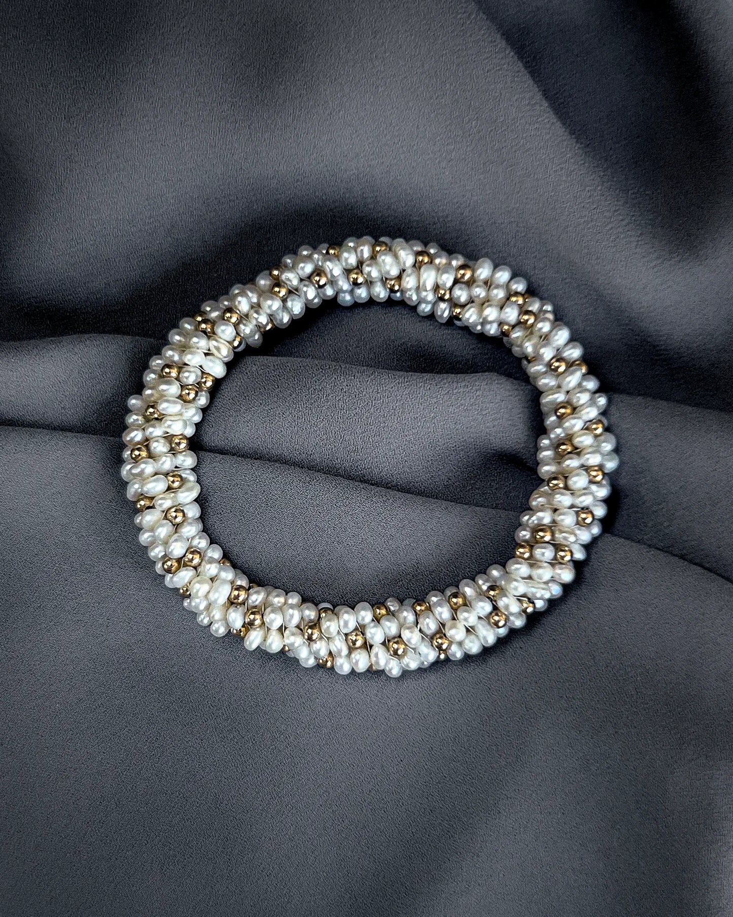 Sophia Pearl & Gold Bracelet